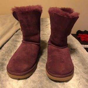 Purple Uggs Size 7